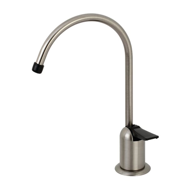 Americana Single-Handle Water Filtration Faucet, Black Stainless Steel
